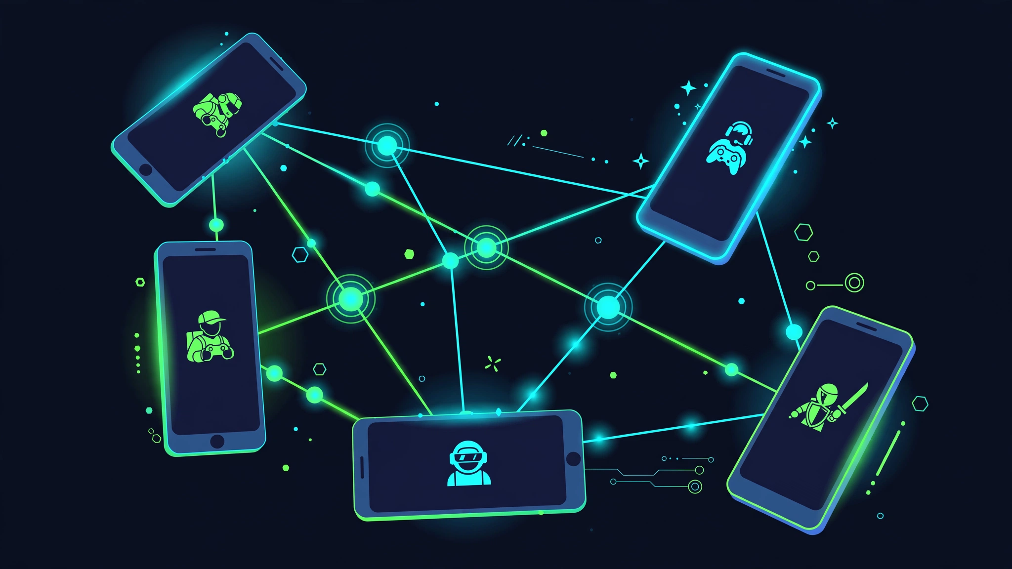 Android phone showing a multiplayer game lobby inside Winlator with a warning overlay